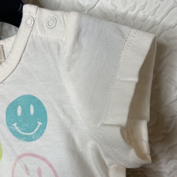 Peek Off-White Shirt and Skirt Spring Fashion 2 Piece Set Size 3-6 Months NWT - Picture 6 of 9